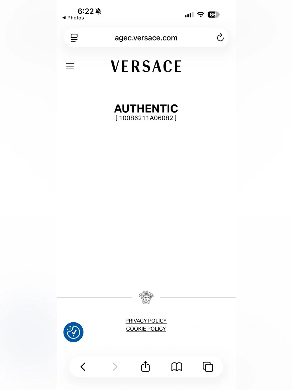 Versace Jacquard Logo Texture Sleeves Jacket Size Small. Brand New